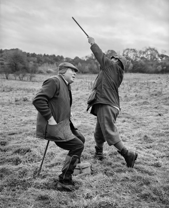 Крис Стил-Перкинс.
Графство Дарем. Стрельба по фазану.
Из серии «Англия, моя Англия».
2003.
© Magnum Photos