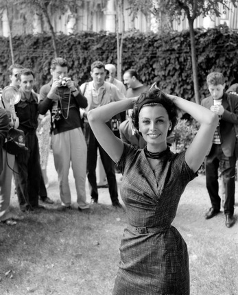 Sophia Loren. 1958.
© Archivio Graziano Arici