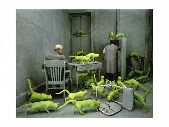 Сэнди Скогланд. Радиоактивные кошки 
© 1980 Sandy Skoglund/
Paci contemporary gallery, Брешиа / Порто-Черво, Италия