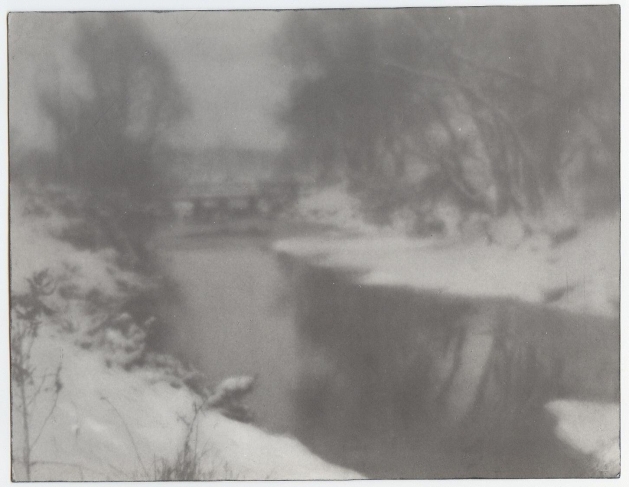 Николай Андреев. Река Нара зимой. 1920-е. Из собрания МАММ.