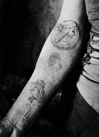 Robert Doisneau.
Tattoo. 
1950. 
Collection of the National Fund of Modern Art – FNAC, Paris